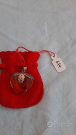 cindolo vintage
pietra cuore lamina in argento 92