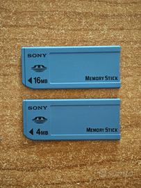 n. 2 Memory Stick Sony
