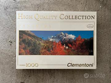 Puzzle Clementoni Panaroma 1000 pezzi mai aperto