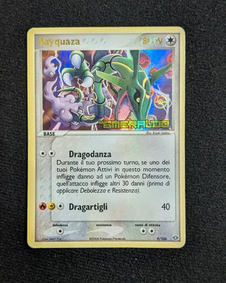 Rayquaza Smeraldo Stamped