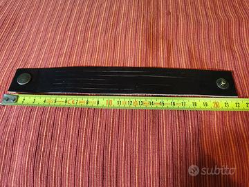 Bracciale in pelle made in Italy unisex uomo donna