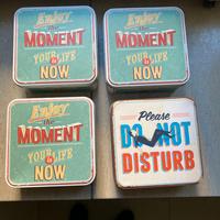 Scatole latta effetto Vintage – lotto 4 pezzi