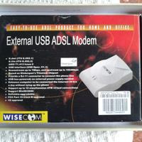 Modem Esterno Adsl Wisecom Usb +cavi _ win 98 2000