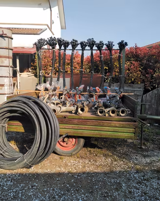 Accessori per irrigazione in ambito agricolo
