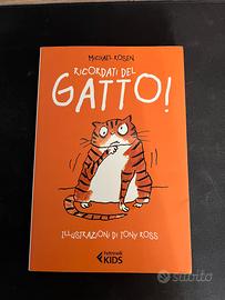 Libro per ragazzi dal titolo:"ricordati del gatto"