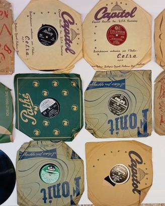 Lotto 11 dischi vinile 78 giri
