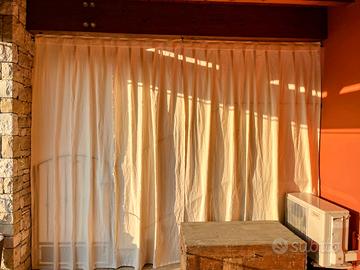 Tende sole da esterno in cotone idrorepellente