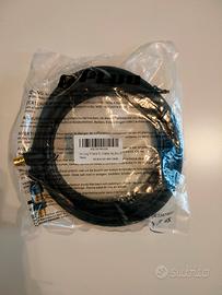 Cavo coassiale antenna TV 5 mt