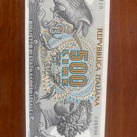 Banconota 500 lire aretusa fds