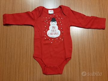 Body bambina primo natale prenatale 6/9 mesi 68 cm