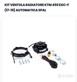 VENTOLA RADIATORE KTM 450 EXC-F (17-19)