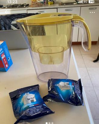 Caraffa Laica con sistema filtrante+2 filtri