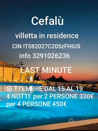 Last minute per 2 a 4 posti letto