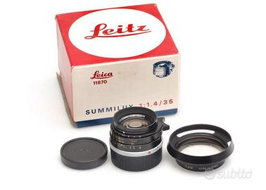 Leica M 11870 summilux 35mm 1.4 Canada
