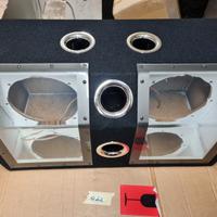 Cassa doppio subwoofer da 25