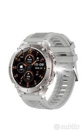 Smarwatch amoled - rugged con torcia led e gps,