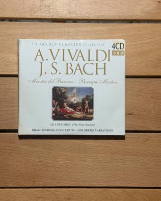 Cofanetto 4 CD di Antonio Vivaldi e J.S. Bach