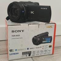 Sony FDR-AX33 Videocamera HandyCam 4k