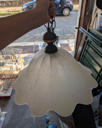 Lampadario in vetro
