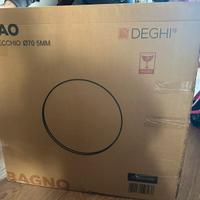 Specchio da bagno rotondo nuovo