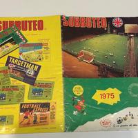Subbuteo catalogo 1975 , buone condizioni