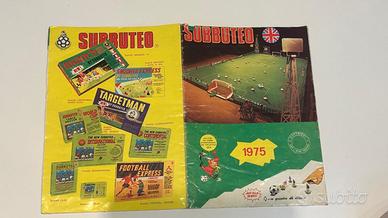 Subbuteo catalogo 1975 , buone condizioni