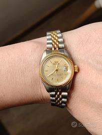 Orologio Donna Stile Datejust Bicolore 