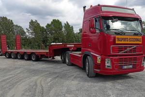 Semirimorchio Bertoja Volvo trattore eccezionale