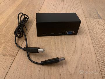 Switch hub per VGA e USB