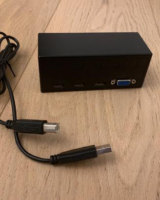 Switch hub per VGA e USB