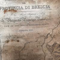 Carta Topografica della Provincia di Brescia 1826
