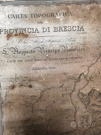 Carta Topografica della Provincia di Brescia 1826