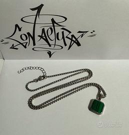 Collana con ciondolo verde ConAltura Jewels