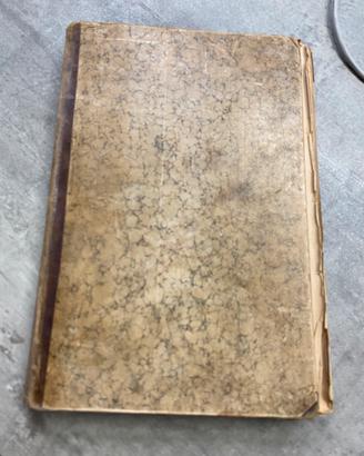 Libro antico di E. Mezzabotta fine 1800
