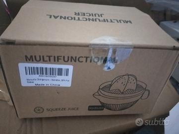 Spremiagrumi manuale in plastica