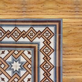 Ampi stock di mattoni vecchi, cementine, graniglie