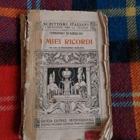 LIBRO 'I MIEI RICORDI' DI MASSIMO D'AZEGLIO