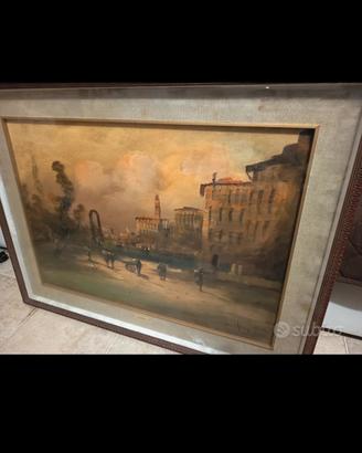 Dipinto Olio su Tela Lucio Cargnel 