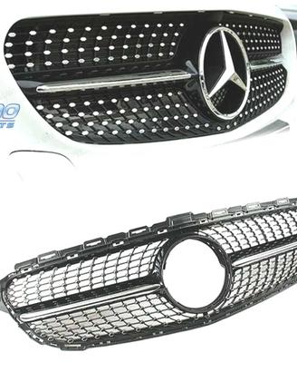 GRIGLIA MERCEDES W205 C205 AMG 19- LOOK DIAMOND NE
