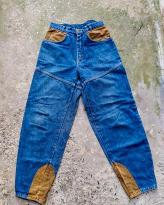 Jeans vintage anni 80 denim MASH tg. 46