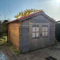 Casetta Legno Giardino 3x3 Ricovero Attrezzi