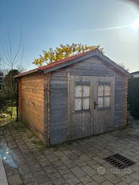 Casetta Legno Giardino 3x3 Ricovero Attrezzi