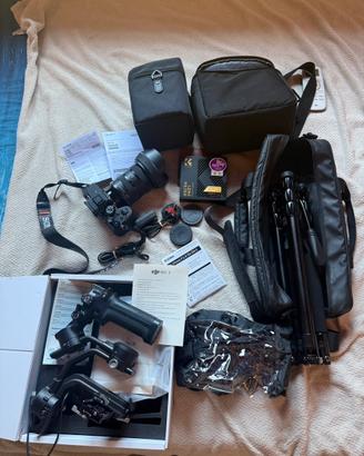 Kit Sony A7 IV + Sigma 24-70 II + Gimbal (Nuovo)