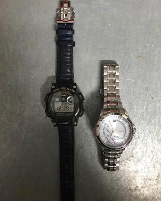 Splendidi orologi marca Casio e marca Citizen