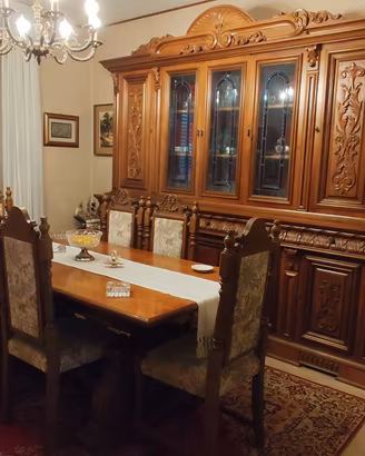 Sala in Legno Massello Stile Classico/Barocco