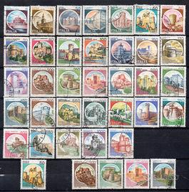 ITALIA 1980/92 Serie ordinaria Castelli