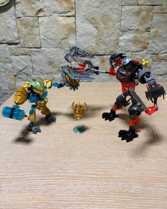 LEGO Bionicle G2 Mask Maker vs. Skull Grinder 100%
