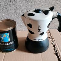 Moka Mukka Bialetti + Contenitore Caffè Hausbrandt