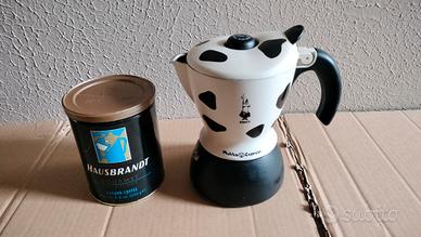 Moka Mukka Bialetti + Contenitore Caffè Hausbrandt