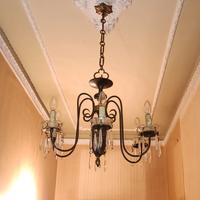 Lampadario in metallo